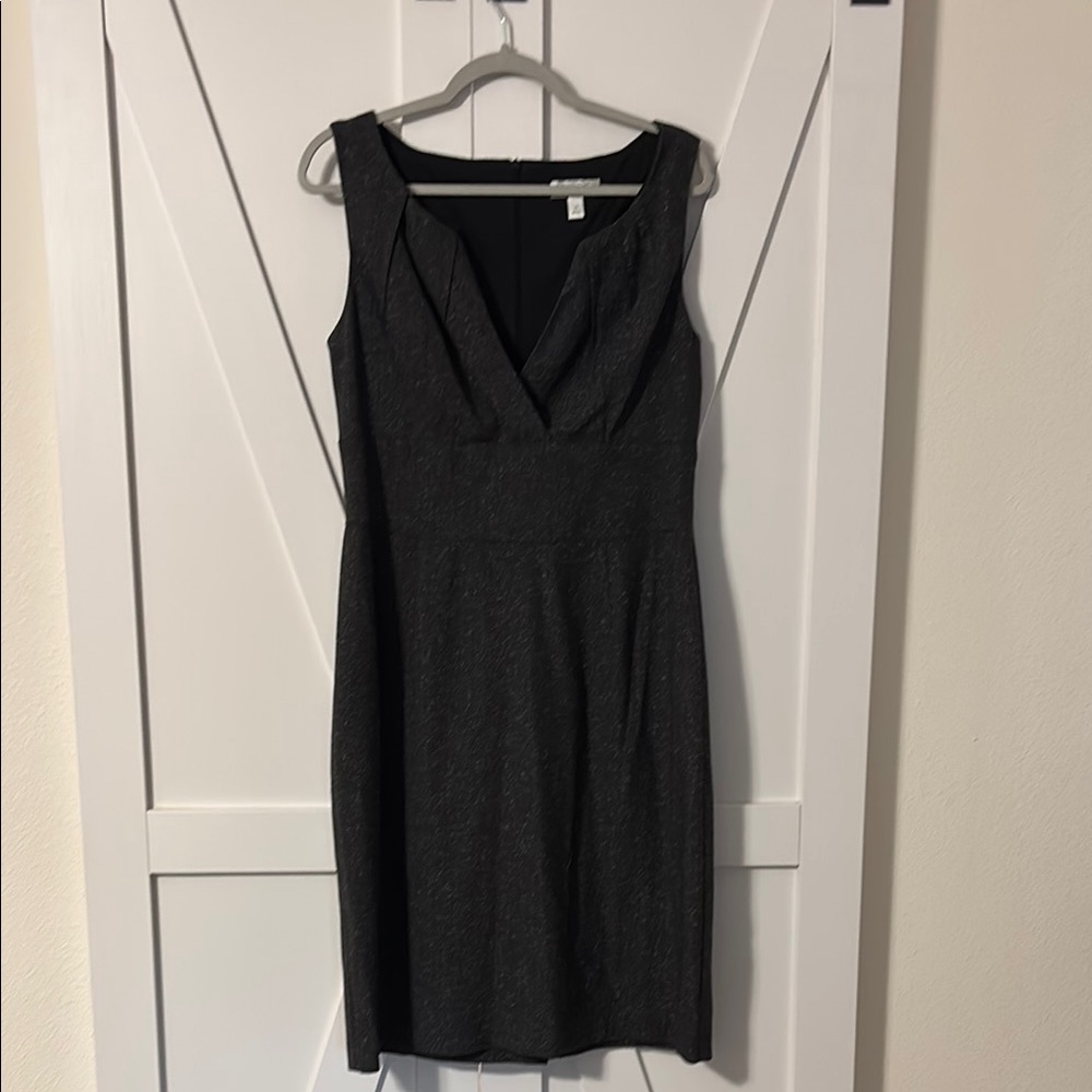 Charcoal Gray Sleeveless Dress